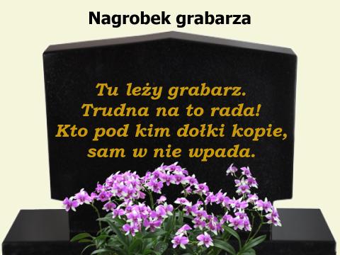 Kto pod kim dołki kopie... Fraszka Horacego Safrina